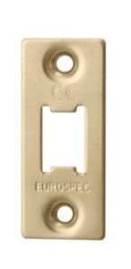 EUROSPEC Tubular Latch Strike Pack PVD