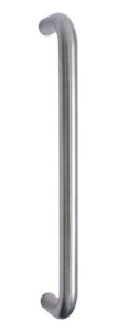  Pull Handle Bolt Through Fix 19x425mm 304 SSS