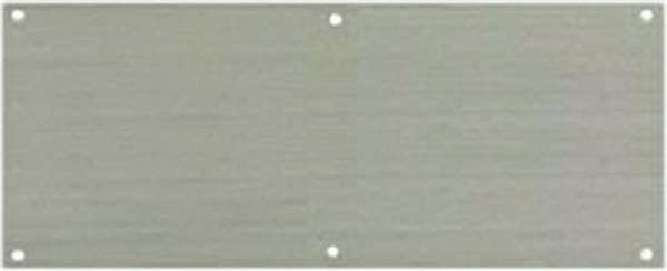  Kickplate 460x200mm Radius Corners Stainless Steel