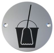 NEWSTAR Cleaners Pictogram 76mm Disc SSS