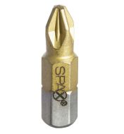 IRWIN Pozi Bit 25mm Size PZ2 Titanium