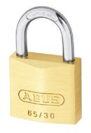 ABUS Brass Padlock Steel Shackle 35mm