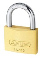 ABUS 65/60KA Brass Padlock Steel Shackle Ka 60mm