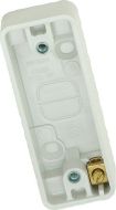  Surface Box For Narrow Exit Button White