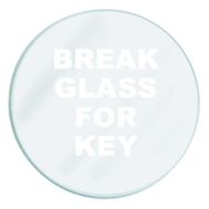  Fire Key Box Spare Glass
