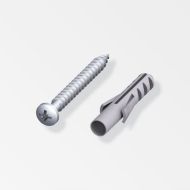 ALFER Plug & 45mm Screw Kit 8pc