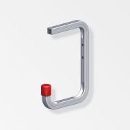 ALFER Wall & Ceiling Hook 115x160mm Aluminium