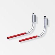 ALFER Wall Holders (Pair) 550x270mm Aluminium