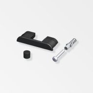 ALFER Coaxis Wall Fixing Kit 35.5mm Black