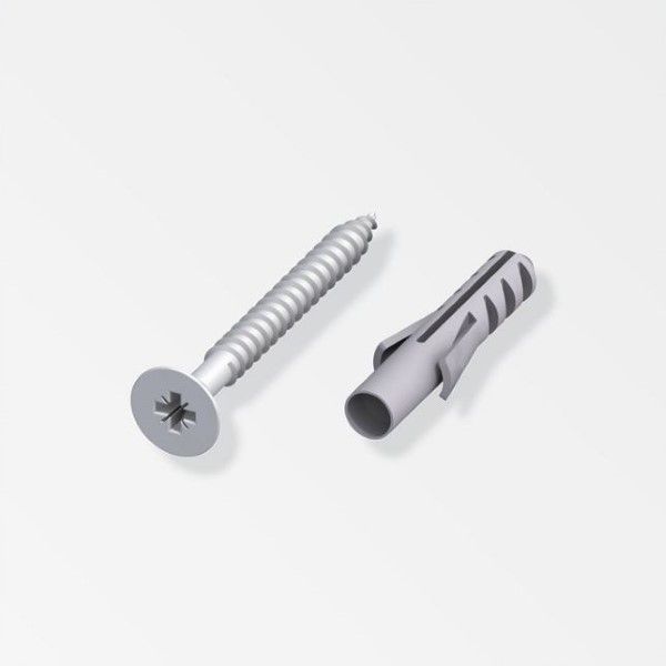 ALFER Coaxis Wall Fixing Kit 27.5mm 10pc