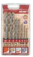 ALPEN Masonry Perc/Rotary Bit Set 8 3-10mm
