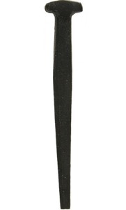 FROM THE ANVIL 28338 Rosehead Nail 82mm Black