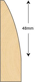  Architrave 71x21mm