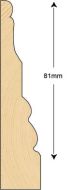  Architrave 96x21mm