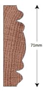  Dado 71x20mm