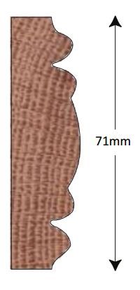  Dado 71x20mm