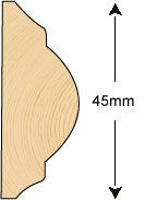  Dado 45x21mm