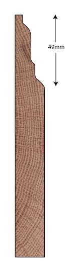  Skirting 170x21mm