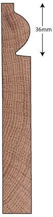  Skirting 145x21mm
