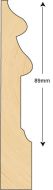  Skirting 89mm