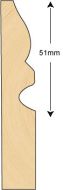  Skirting 51mm