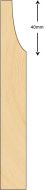  Skirting 145x21mm