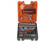 BAHCO 1/2 & 1/4in Socket & Spanner Set 106pc
