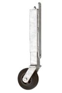  Jockey Wheel Sprung Gate Castor 75kg Galv