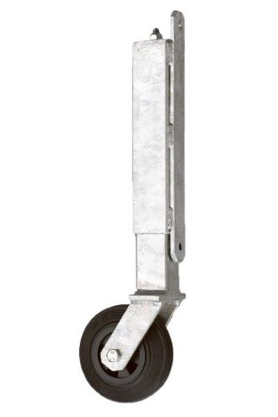  Jockey Wheel Sprung Gate Castor 75kg Galv