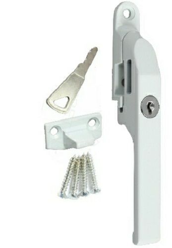  Lockable Casement Fastener White