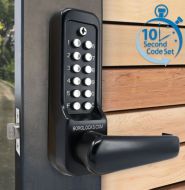 BORG LOCK BL7001ECPMGPRO Digital Lock 7001 Hd Lever Easicode Pro Black