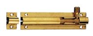  Barrel Bolt Straight 250x38mm Polished Brass