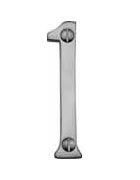  Numeral Face Fix 76mm No.1 Polished Chrome