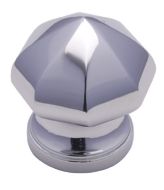  Centre Door Knob 64mm PC