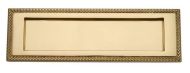  Letter Plate 10x3 Georgian Polished Brass
