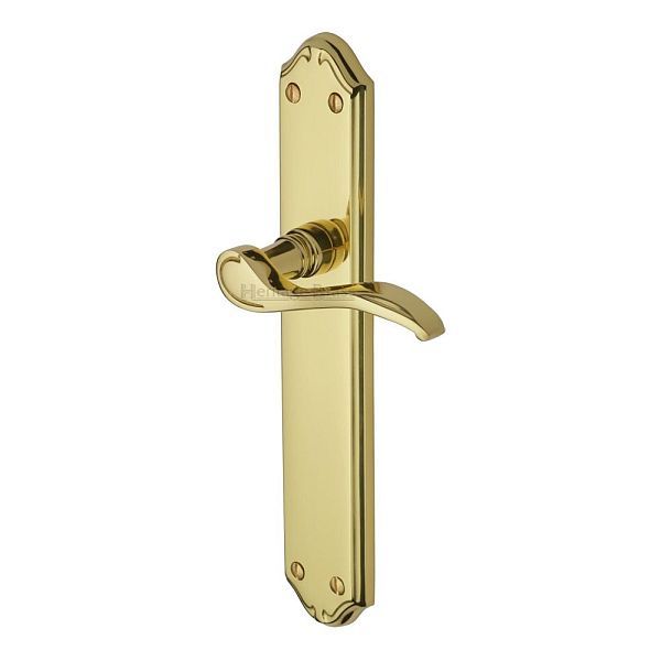 HERITAGE BRASS MM827-PB Verona Long Lever Furn Latch PB