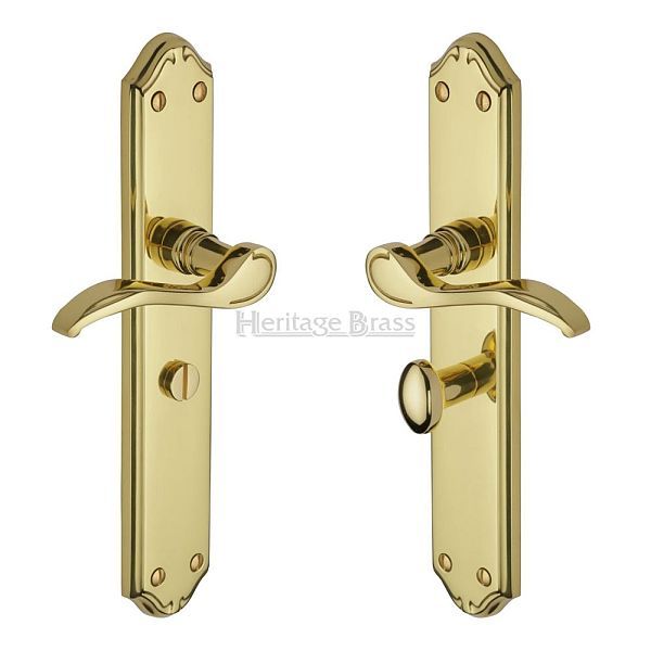 HERITAGE BRASS MM828-PB Verona Long Lever Furn Bathroom PB