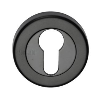 M.MARCUS SC-0192-BLK Sorrento Escutcheon Euro 53x11mm MB