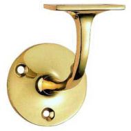  Handrail Bracket 64mm Polished Brass
