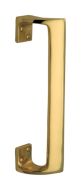  Pull Handle Victorian Oval 250mm Polished Brass