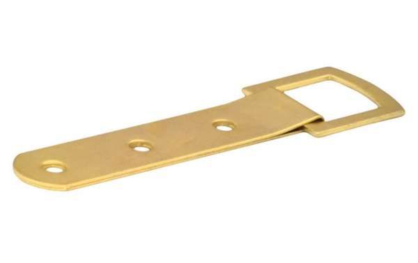  Picture Strap Hanger 86x16mm Electro Brass
