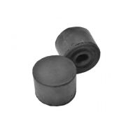  Door Stop Floor Mount 35mm Black Rubber