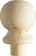  CMC2P Softwood Newel Cap Ball