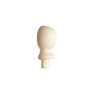  CMC2PHALF Softwood Newel Cap Ball (Half)