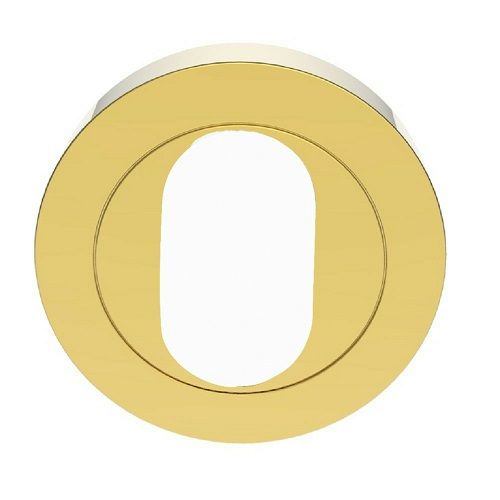 CARLISLE BRASS AA2 Escutcheon Oval (50x10) Con/fix PB