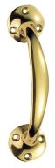 CARLISLE BRASS AA36 Pull Handle Victorian Bow 150mm Polished Brass