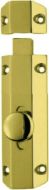  Flat Slide Bolt 102mm PB