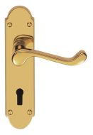 CARLISLE BRASS DL168PVD Oakley Lever Furniture Lock PVD