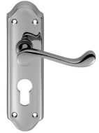 CARLISLE BRASS DL17YCP Ashtead Lever Furniture Euro CP