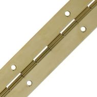  Piano Hinge1830 x 25mm Electro Brass